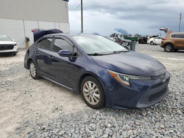 5YFEPRAE3LP084180 - 2020 TOYOTA COROLLA LE BLUE photo 4