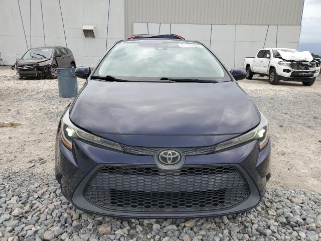 5YFEPRAE3LP084180 - 2020 TOYOTA COROLLA LE BLUE photo 5