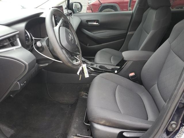 5YFEPRAE3LP084180 - 2020 TOYOTA COROLLA LE BLUE photo 7