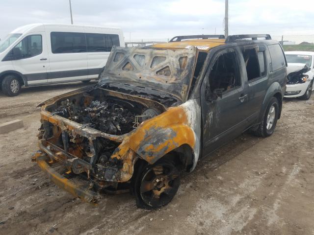 5N1AR18UX7C634153 - 2007 NISSAN PATHFINDER LE ნაცრისფერი ფოტო 2