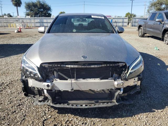 55SWF8DB1KU288505 - 2019 MERCEDES-BENZ C 300 ვერცხლისფერი ფოტო 5