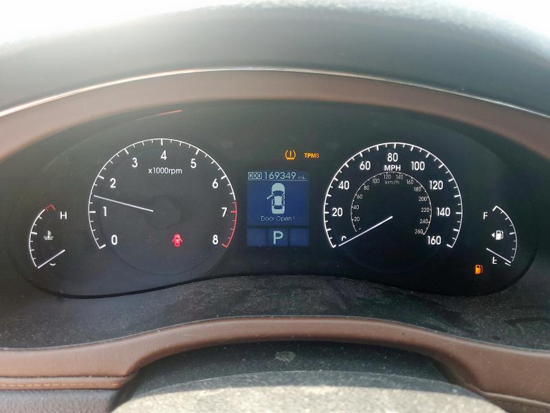 KMHGC46E09U046719 - 2009 HYUNDAI GENESIS 3.8L 银色 照片 9