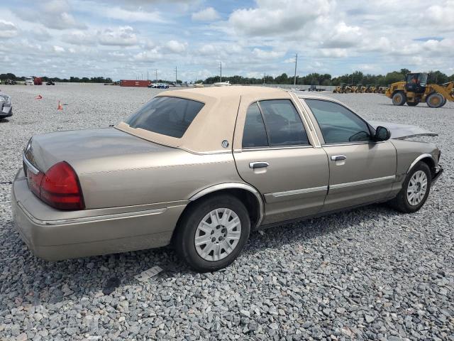 2MEFM74W34X659167 - 2004 MERCURY GRAND MARQUIS GS BEIGE photo 3