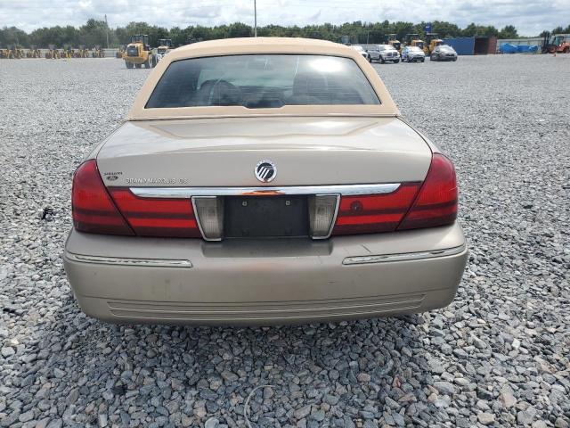2MEFM74W34X659167 - 2004 MERCURY GRAND MARQUIS GS BEIGE photo 6