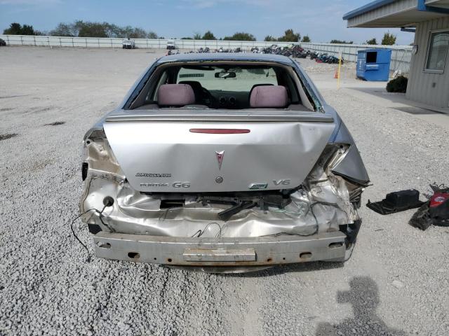 1G2ZG58N374214150 - 2007 PONTIAC G6 BASE Gümüş foto 6