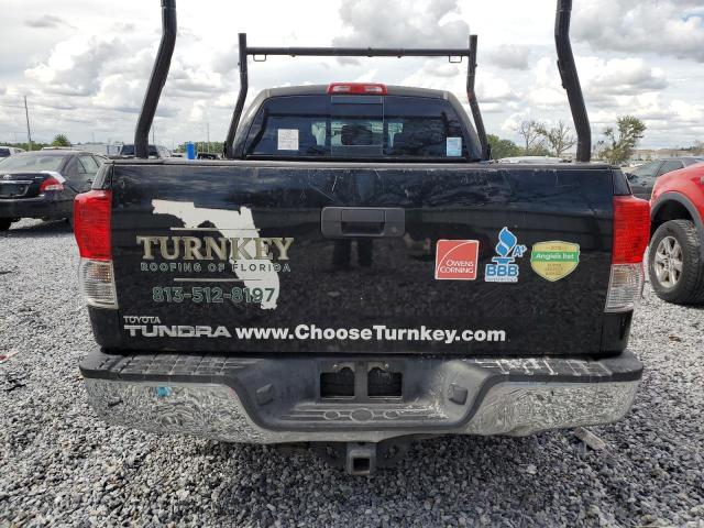 5TFRY5F14BX101890 - 2011 TOYOTA TUNDRA DOUBLE CAB SR5 BLACK photo 6