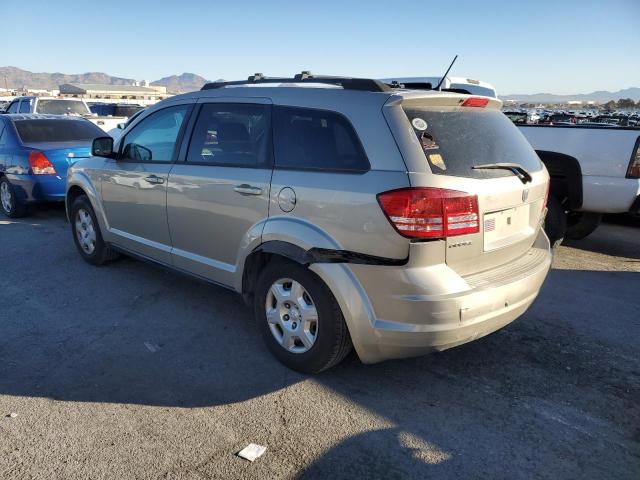 3D4GG47B99T557243 - 2009 DODGE JOURNEY SE TAN photo 2