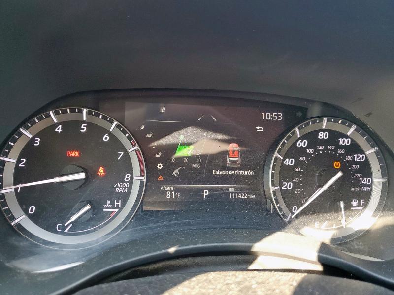 5TDGZRAH4LS502122 - 2020 TOYOTA HIGHLANDER XLE Plata foto 9