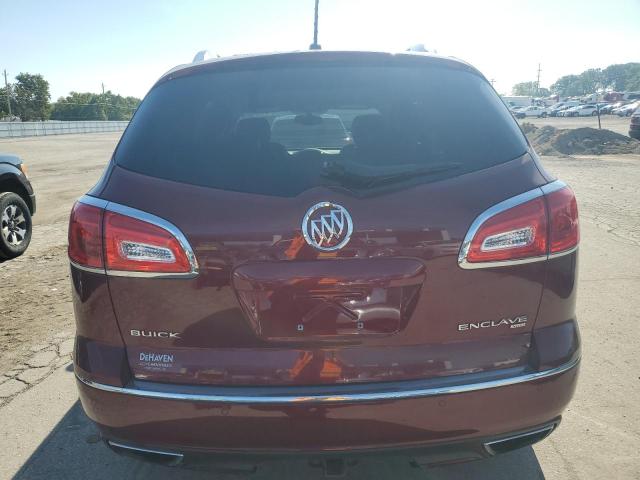 5GAKVBKD7FJ272460 - 2015 BUICK ENCLAVE RED photo 6