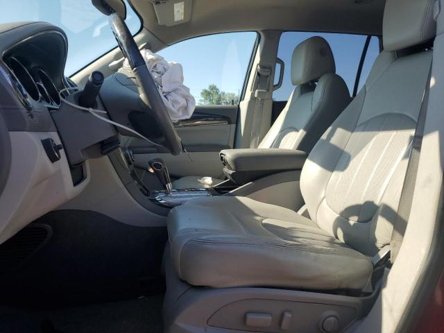 5GAKVBKD7FJ272460 - 2015 BUICK ENCLAVE RED photo 7