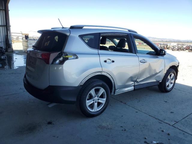 2T3RFREV3EW165798 - 2014 TOYOTA RAV4 XLE SILVER photo 3
