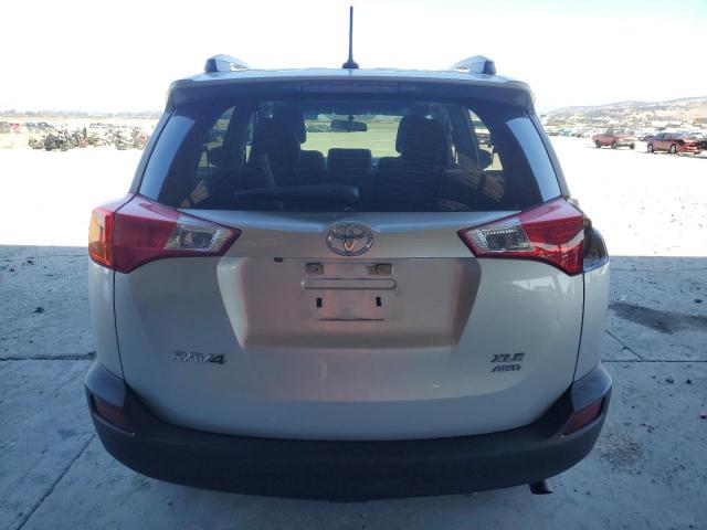 2T3RFREV3EW165798 - 2014 TOYOTA RAV4 XLE SILVER photo 6