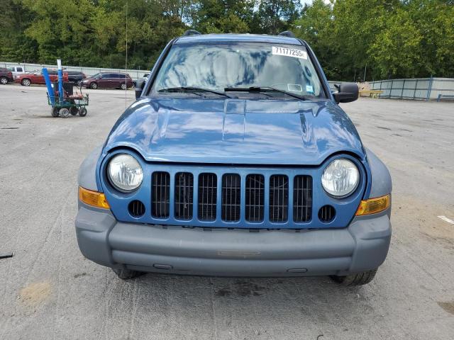1J4GL48K55W614740 - 2005 JEEP LIBERTY SPORT BLUE photo 5