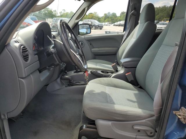 1J4GL48K55W614740 - 2005 JEEP LIBERTY SPORT BLUE photo 7