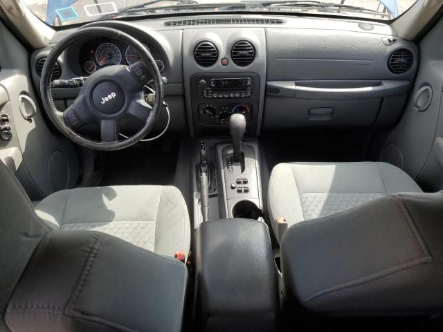 1J4GL48K55W614740 - 2005 JEEP LIBERTY SPORT BLUE photo 8