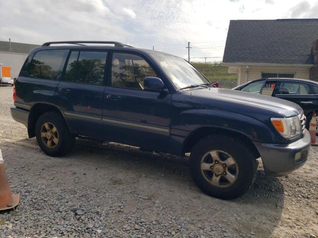 JTEHT05J522025250 - 2002 TOYOTA LAND CRUIS BLUE photo 4