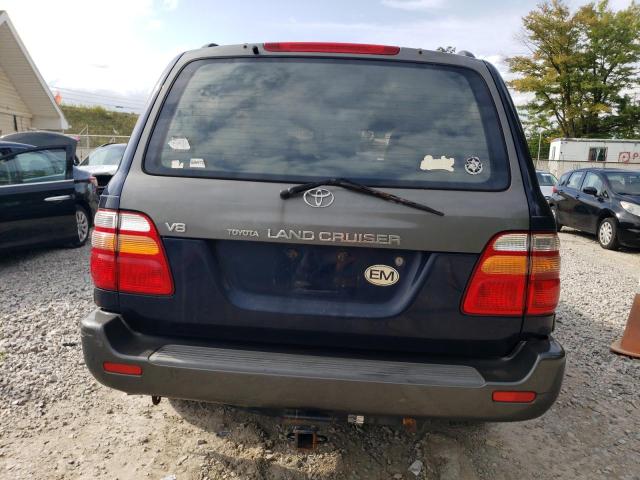 JTEHT05J522025250 - 2002 TOYOTA LAND CRUIS BLUE photo 6