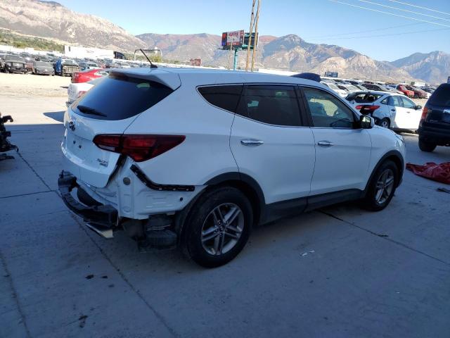 5NMZTDLB8JH092396 - 2018 HYUNDAI SANTA FE S WHITE photo 3