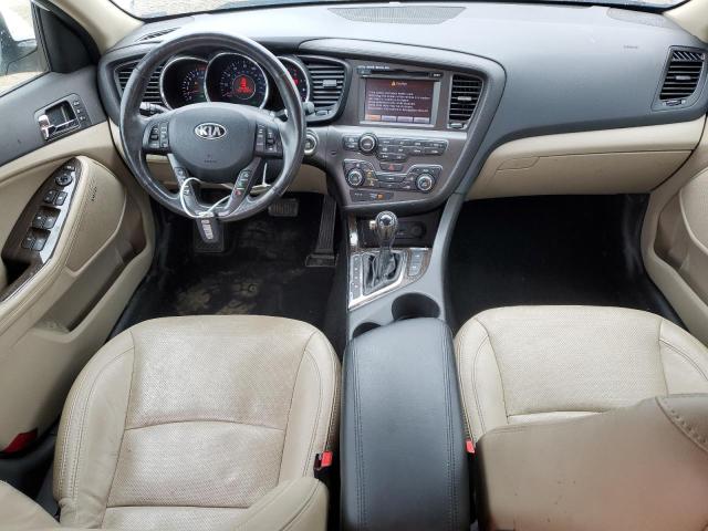 5XXGN4A74DG185371 - 2013 KIA OPTIMA EX WHITE photo 8