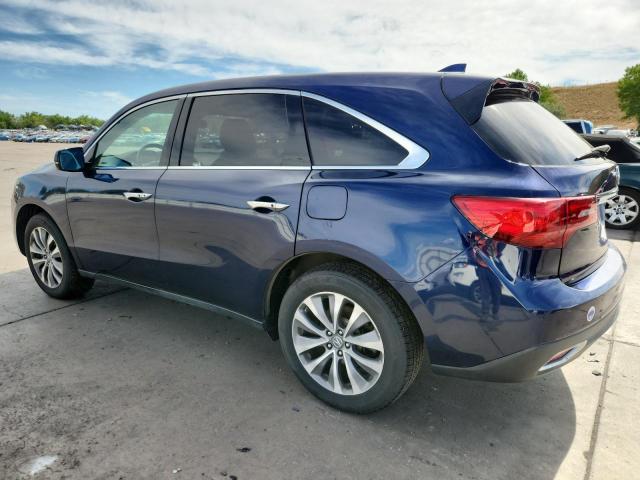 5FRYD4H4XEB043564 - 2014 ACURA MDX TECHNOLOGY Կապույտ լուսանկար 2
