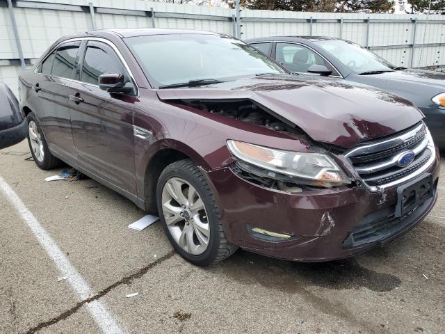 1FAHP2EW2BG159853 - 2011 FORD TAURUS SEL BURGUNDY photo 4