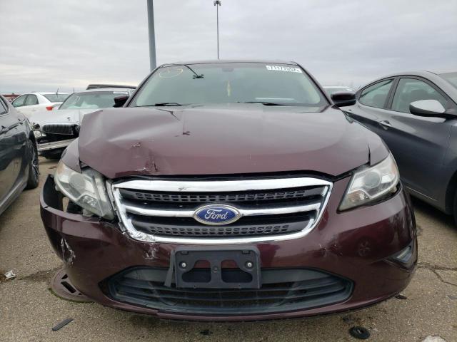 1FAHP2EW2BG159853 - 2011 FORD TAURUS SEL BURGUNDY photo 5