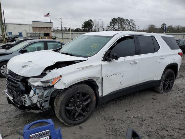 1GNEVFKW6KJ190029 - 2019 CHEVROLET TRAVERSE LS WHITE photo 1