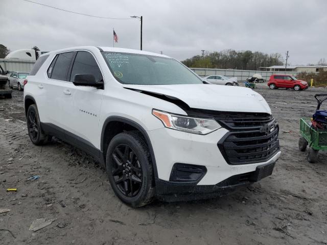 1GNEVFKW6KJ190029 - 2019 CHEVROLET TRAVERSE LS WHITE photo 4