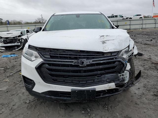 1GNEVFKW6KJ190029 - 2019 CHEVROLET TRAVERSE LS WHITE photo 5