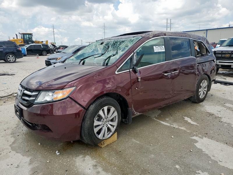 2015 HONDA ODYSSEY EXL, 