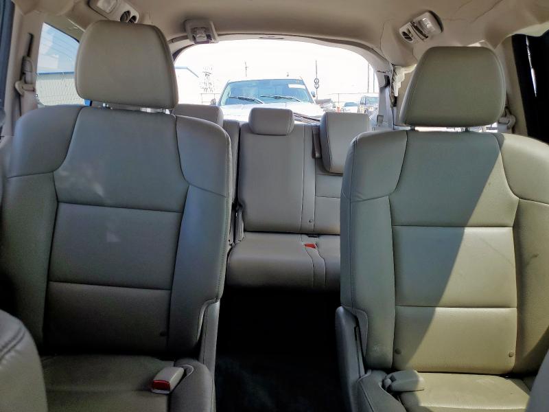 5FNRL5H68FB100541 - 2015 HONDA ODYSSEY EXL BURGUNDY photo 10