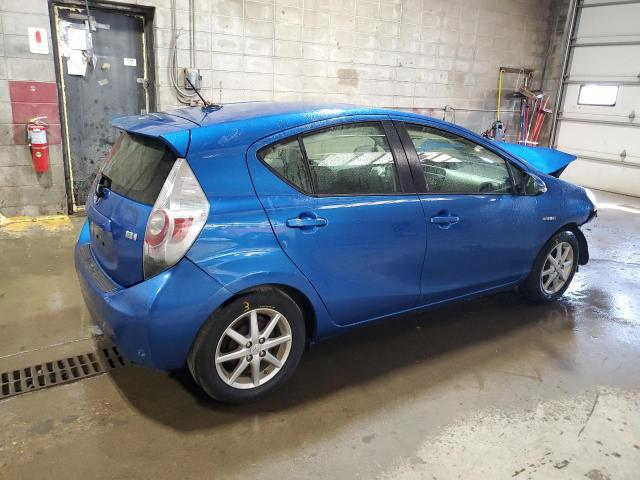 JTDKDTB32C1004118 - 2012 TOYOTA PRIUS C BLUE photo 3