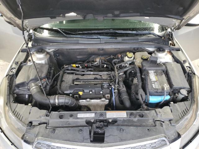 1G1PF5SC9C7360079 - 2012 CHEVROLET CRUZE LT SILVER photo 11