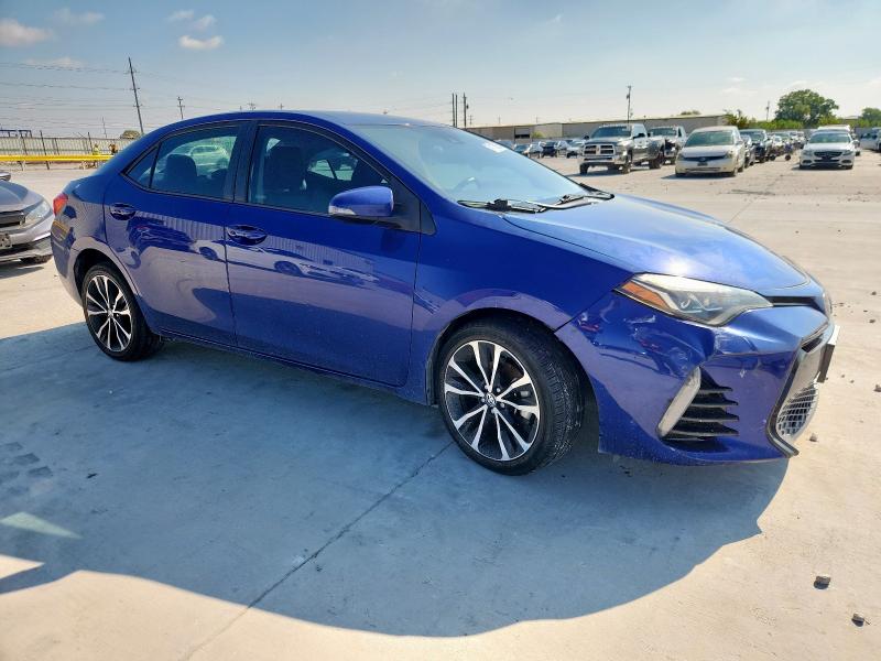 5YFBURHE8JP772741 - 2018 TOYOTA COROLLA L BLUE photo 4