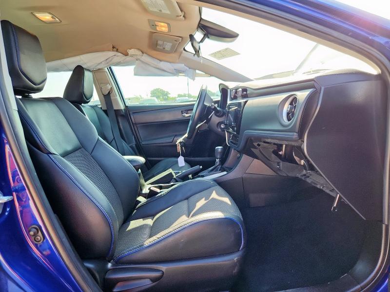 5YFBURHE8JP772741 - 2018 TOYOTA COROLLA L BLUE photo 7