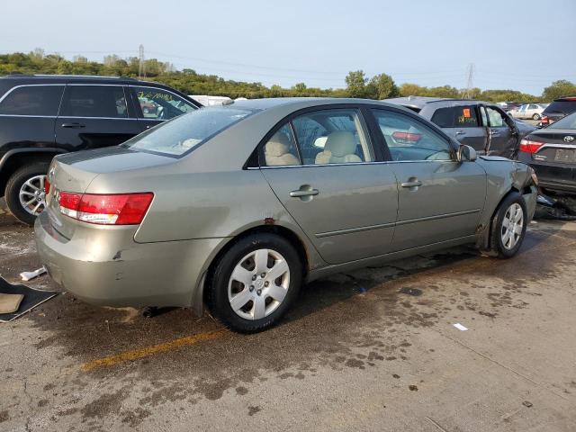 5NPET46C67H264584 - 2007 HYUNDAI SONATA GLS GRAY photo 3