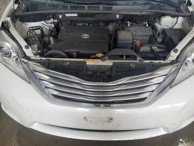 5TDDK3DC1BS011543 - 2011 TOYOTA SIENNA XLE 白色 照片 12