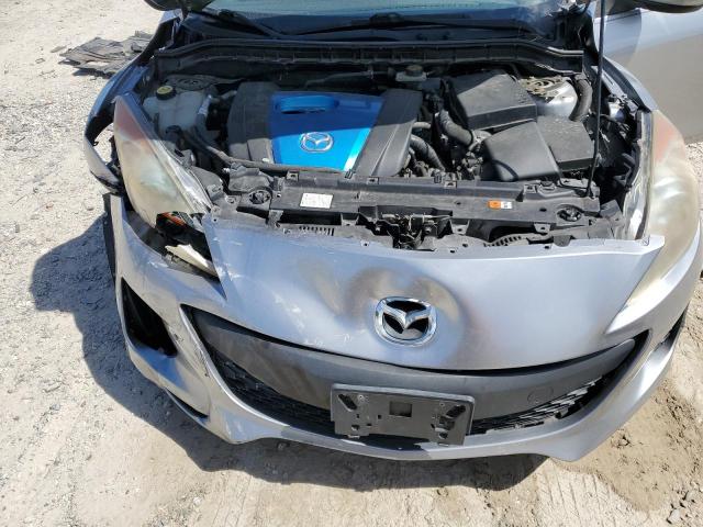 JM1BL1U79D1749442 - 2013 MAZDA 3 I GRAY photo 11