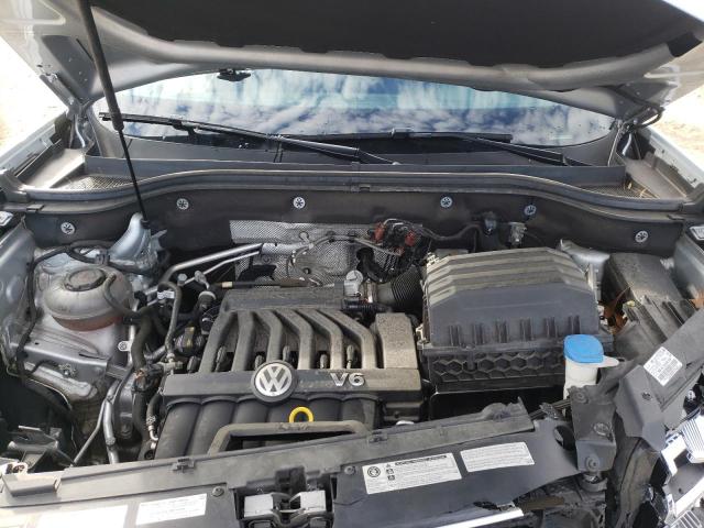 1V2MR2CA1KC552193 - 2019 VOLKSWAGEN ATLAS SEL SILVER photo 12