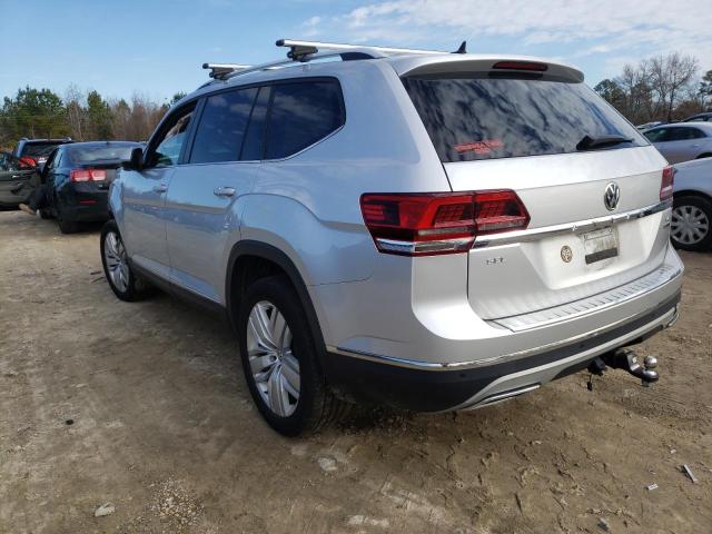 1V2MR2CA1KC552193 - 2019 VOLKSWAGEN ATLAS SEL SILVER photo 2