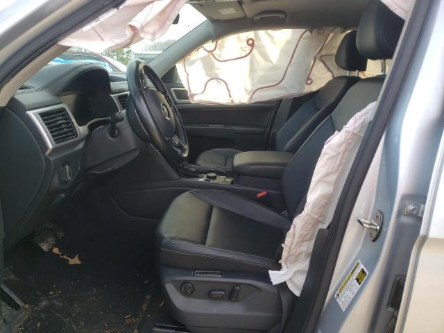 1V2MR2CA1KC552193 - 2019 VOLKSWAGEN ATLAS SEL SILVER photo 7