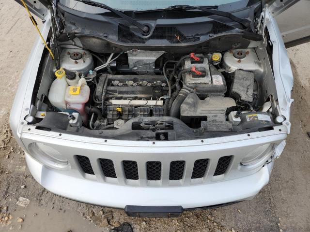 1C4NJPBA1ED537753 - 2014 JEEP PATRIOT SPORT SILVER photo 12