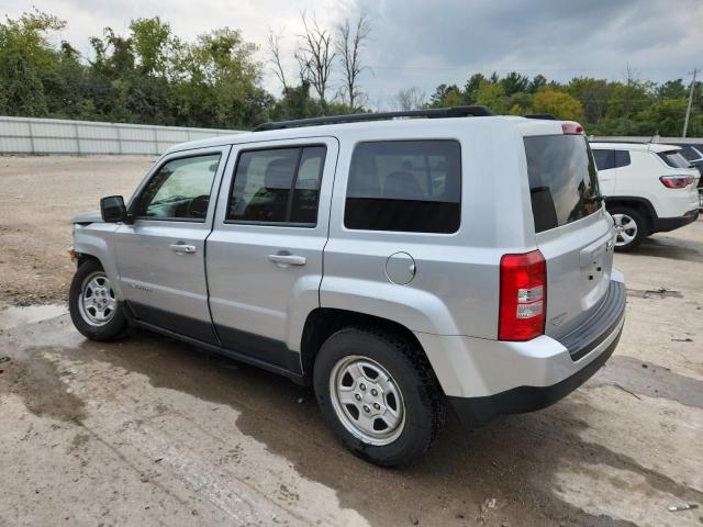 1C4NJPBA1ED537753 - 2014 JEEP PATRIOT SPORT SILVER photo 2