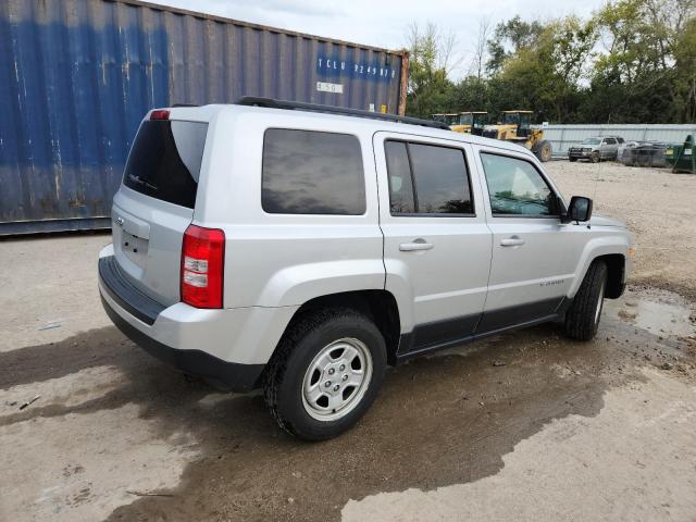 1C4NJPBA1ED537753 - 2014 JEEP PATRIOT SPORT SILVER photo 3
