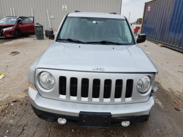 1C4NJPBA1ED537753 - 2014 JEEP PATRIOT SPORT SILVER photo 5