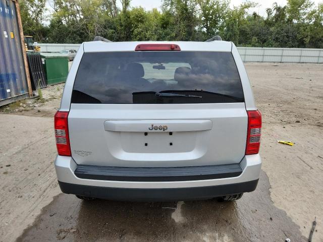 1C4NJPBA1ED537753 - 2014 JEEP PATRIOT SPORT SILVER photo 6