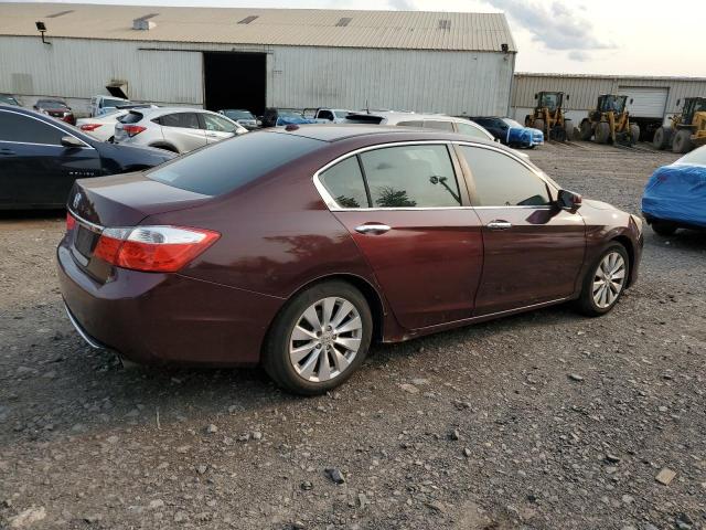 1HGCR2F86DA029659 - 2013 HONDA ACCORD EXL MAROON photo 3