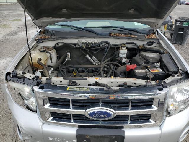 1FMCU03709KD08888 - 2009 FORD ESCAPE XLT SILVER photo 12