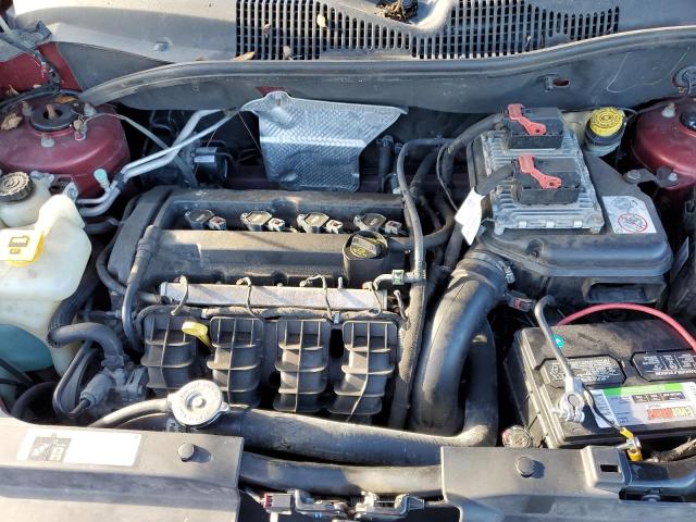 1C4NJCEA0GD651749 - 2016 JEEP COMPASS LATITUDE BURGUNDY photo 12