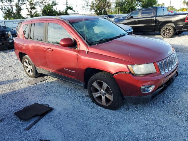1C4NJCEA0GD651749 - 2016 JEEP COMPASS LATITUDE BURGUNDY photo 4